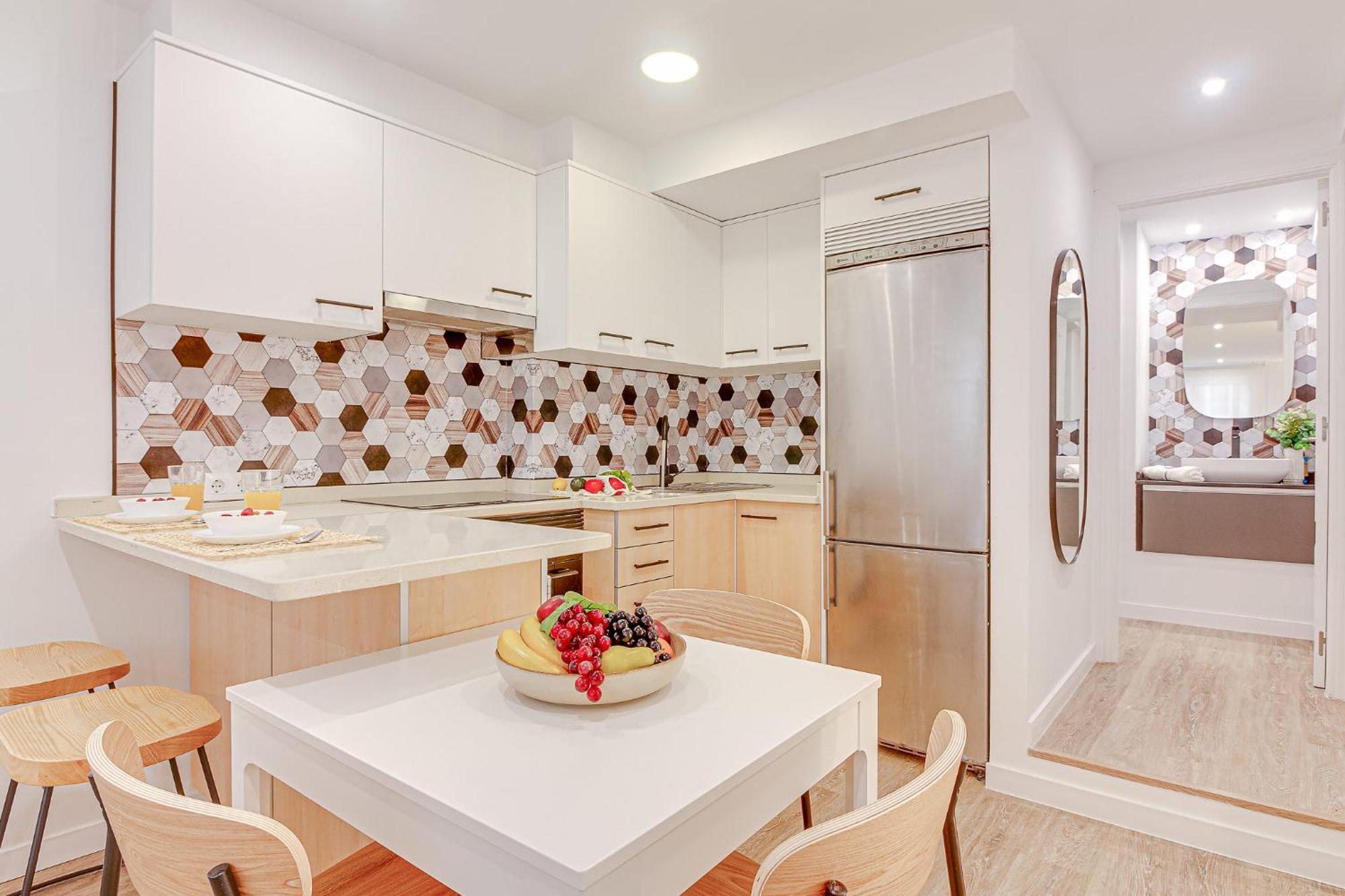 Diseno A Coruna Con Garaje Gratis By Theblueapartments Com Экстерьер фото