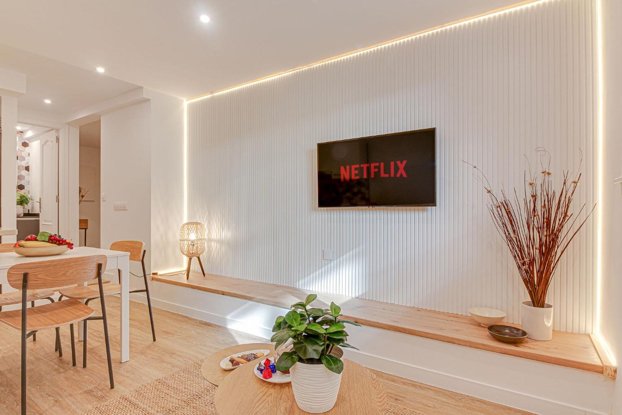 Diseno A Coruna Con Garaje Gratis By Theblueapartments Com Экстерьер фото