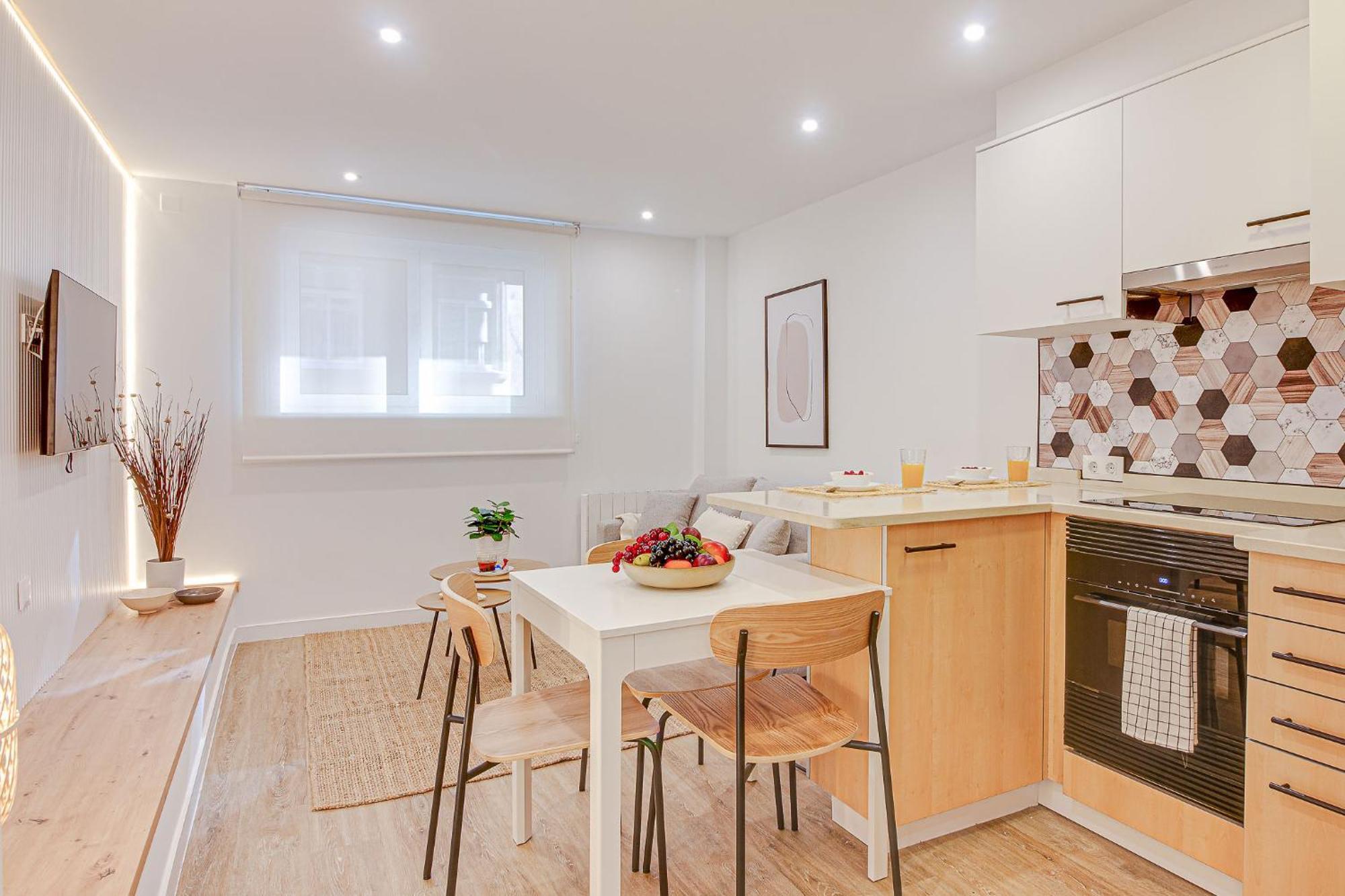 Diseno A Coruna Con Garaje Gratis By Theblueapartments Com Экстерьер фото