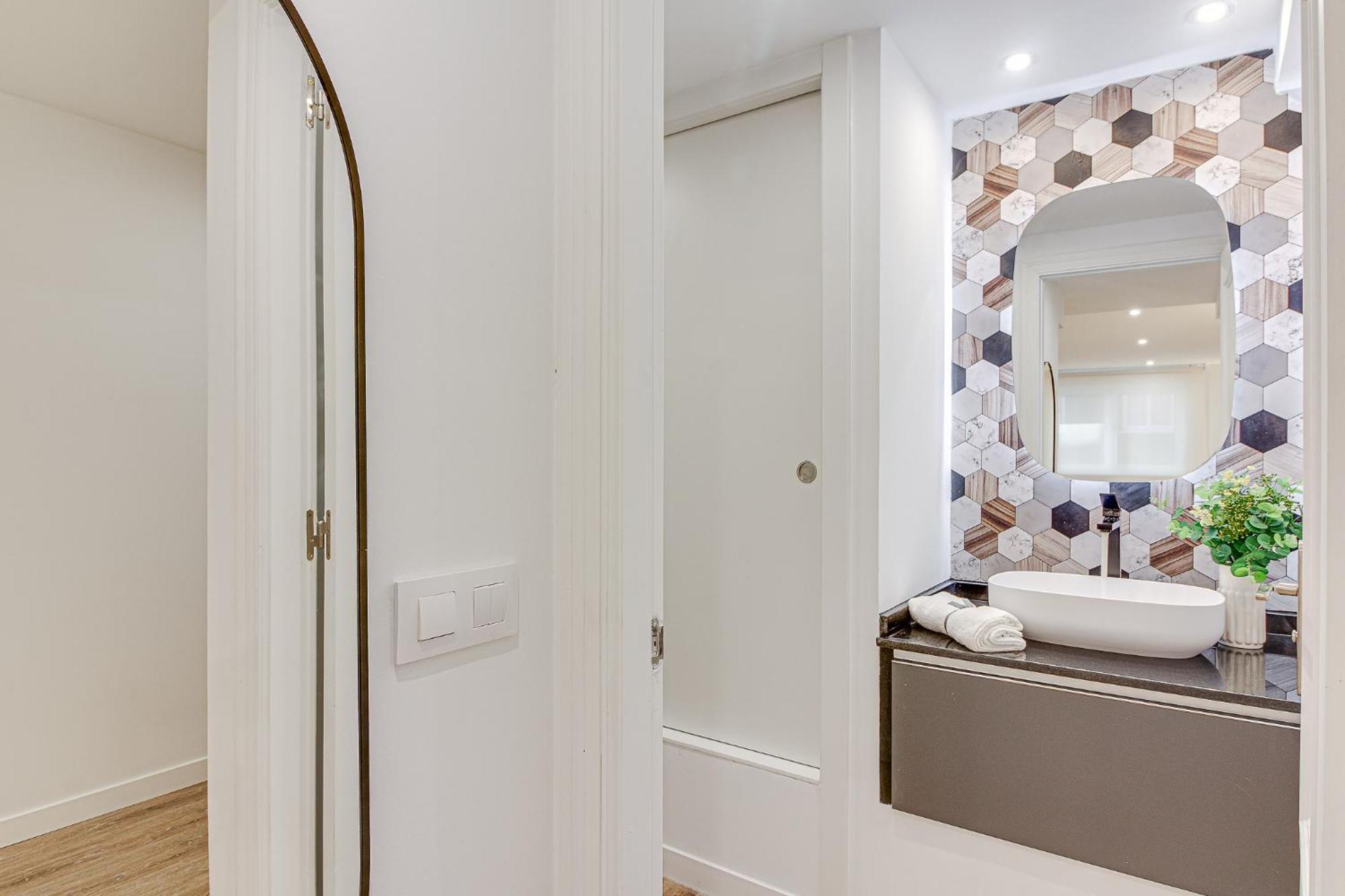 Diseno A Coruna Con Garaje Gratis By Theblueapartments Com Экстерьер фото